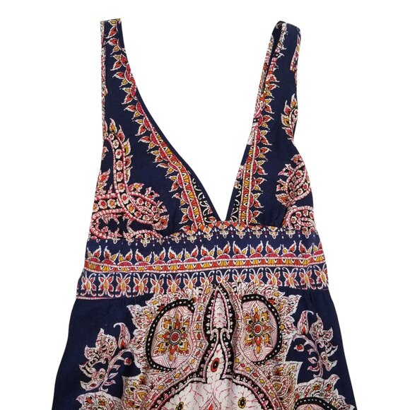 Akualani Halter Sundress in Soft Rayon - Extra Long Med. Small - Picture 3 of 16